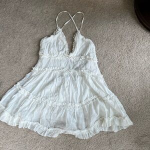 🪸 Polly White Mini Dress